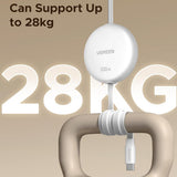 Cablu Ugreen (L531), Type-C to Type-C, Retractable, Fast Charging, PD 3.0, 100W, E-maker Chip, 1m, Alb