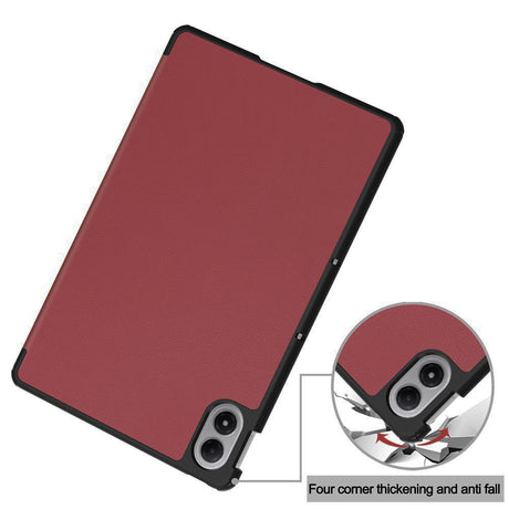 Husa de protectie tableta Techsuit FoldPro compatibil cu Xiaomi Redmi Pad 2 Pro, Rosu
