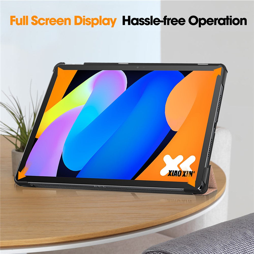 Husa de protectie tableta Techsuit FoldPro compatibil cu Lenovo Idea Tab 11, Roz Auriu