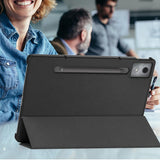 Husa de protectie tableta Techsuit FoldPro compatibil cu Lenovo Idea Tab Pro 12.7 (2025), Rosu