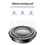 Casti Acefast Wireless Headset (H8), Type-C, Bluetooth 5.4, ANC Mode, Hybrid Noise Reduction, 500mAh, Professional HiFi, Argintiu