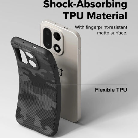 Husa de protectie Ringke Onyx MagSafe compatibil cu OnePlus 15, Camo Black