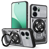 Husa de protectie Techsuit RuggedCam compatibil cu Oppo Reno14 F / Reno14 FS 5G, Gri