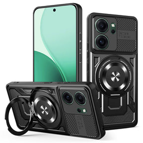 Husa de protectie Techsuit RuggedCam compatibil cu Oppo Reno14 F / Reno14 FS 5G, Negru