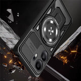 Husa de protectie Techsuit RuggedCam compatibil cu Oppo Reno14 F / Reno14 FS 5G, Negru