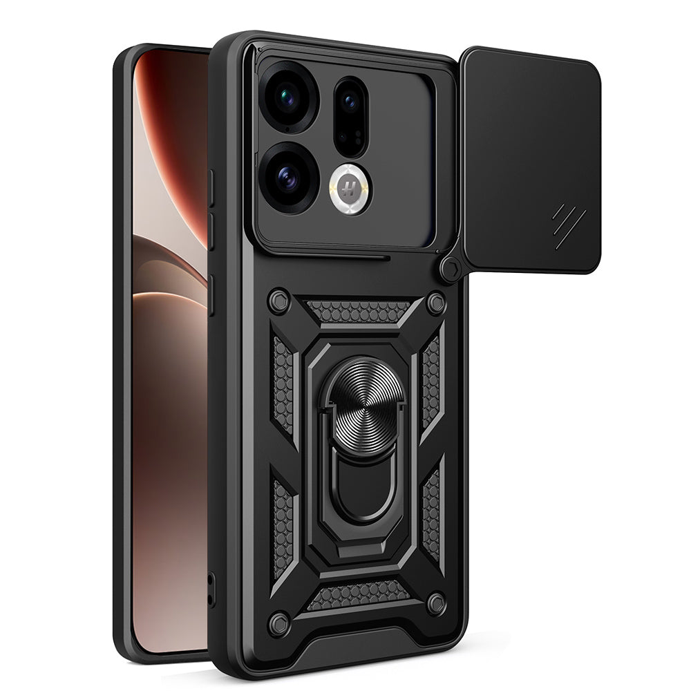 Husa de protectie Techsuit CamShield Series compatibil cu Oppo Find X9, Negru