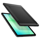 Husa de protectie tableta Spigen Rugged Armor (ACS10463) compatibil cu Samsung Galaxy Tab A11 Plus, Negru Mat