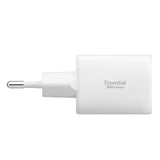 Incarcator Spigen Essential EE352EU (ACH09462), USB, Type-C, Fast Charging, Quantum Boost, 35W, Alb
