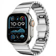 Curea smartwatch Techsuit Watchband (W012) compatibil cu Apple Watch 1/2/3/4/5/6/7/8/9/10/11/SE/SE 2/SE 3 (38/40/41/42mm), Argintiu