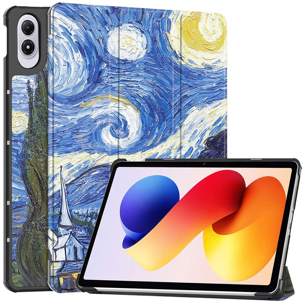 Husa de protectie tableta Techsuit FoldPro compatibil cu Xiaomi Redmi Pad 2 Pro, Starry Night