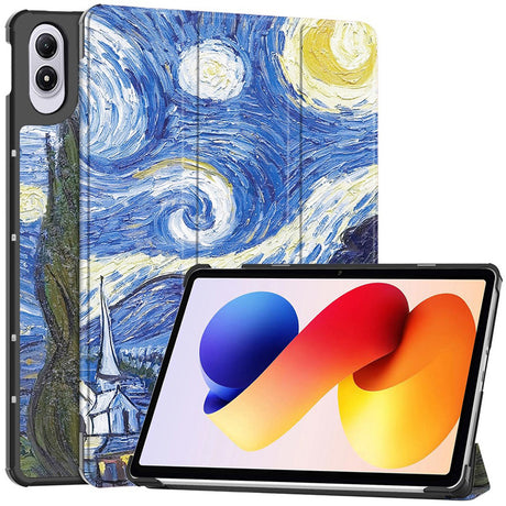Husa de protectie tableta Techsuit FoldPro compatibil cu Xiaomi Redmi Pad 2 Pro, Starry Night