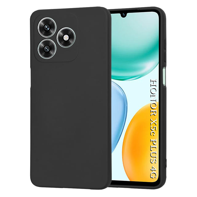 Husa de protectie Techsuit SoftFlex compatibil cu Honor X5c Plus, Negru