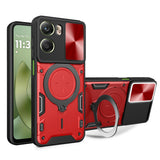 Husa de protectie Techsuit CamGuard Pro compatibil cu Motorola Moto G06, Rosu
