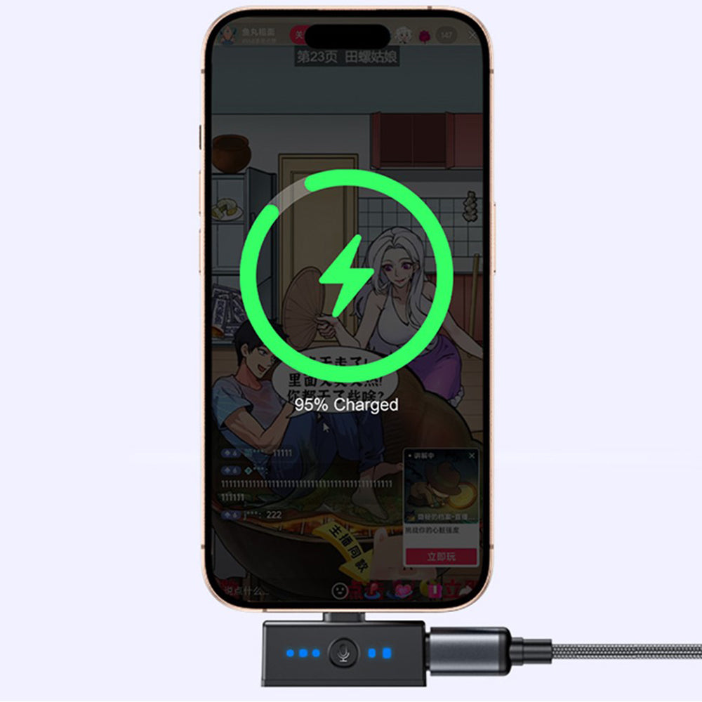 Casti Yesido Lavalier Microphone 2in1 (KR19), Magnetic Button, CD-Quality Audio, 360° Omnidirectional, 600mAh, 2.4GHz, Negru