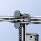 Suport Yesido (C242), for Air Vent, with Auto Extending Clip by Switch Button, Telescopic Arm, Negru