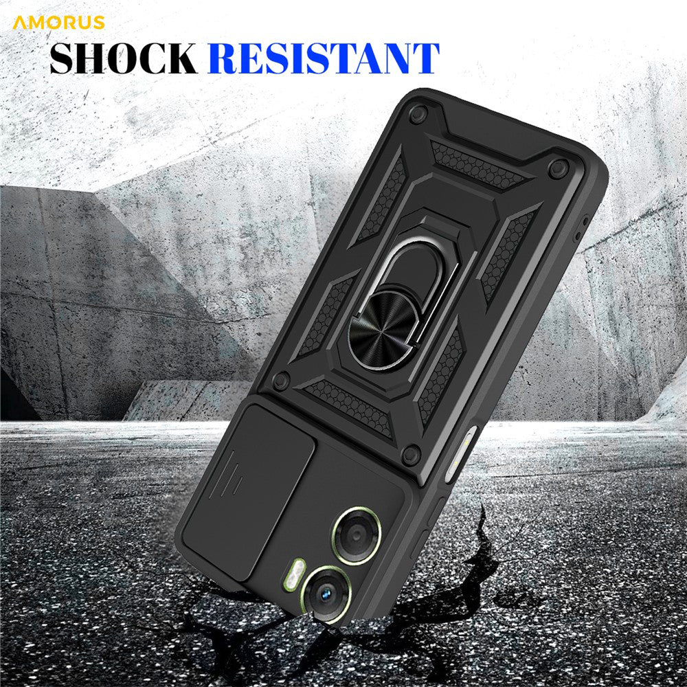 Husa de protectie Techsuit CamShield Series compatibil cu Motorola Moto G06, Roz Auriu