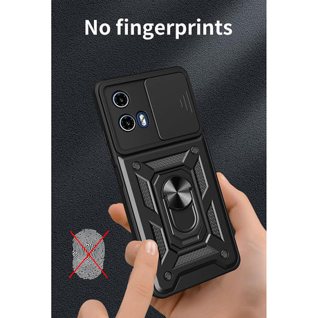 Husa de protectie Techsuit CamShield Series compatibil cu Motorola Moto G57 Power / G67 Power, Negru