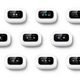 Casti Ugreen HiTune S6 ClipBuds Magic WS208 (55136), with Display, Bluetooth 5.4, Noise Reduction, Low Latency, Alb