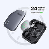 Gadget Ugreen Smart Tracker CM816 (45297), Compatible with Apple Find My (iOS Only), Bluetooth 5.0, 225mAh, Gri