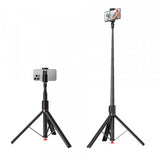 Selfie Stick Acefast (E31), Trepied Automat, 177cm, Negru
