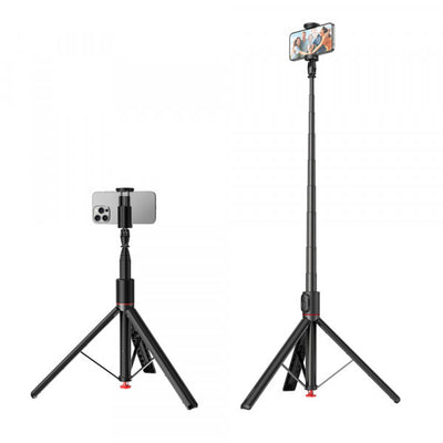 Selfie Stick Acefast (E31), Trepied Automat, 177cm, Negru