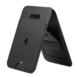 Suport Spigen Card MagSafe Slim Fold S314-1 (AFA10405), for Phone, Universal, Magnetic Grip, Stand, PU Leather, Negru
