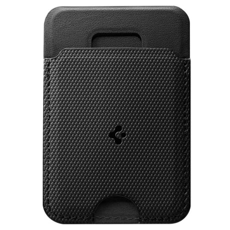 Suport Spigen Card MagSafe Slim Fold S314-1 (AFA10405), for Phone, Universal, Magnetic Grip, Stand, PU Leather, Negru