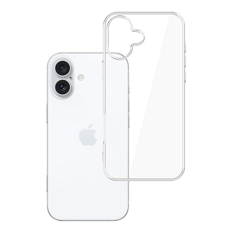 Husa de protectie 3mk Clear compatibil cu iPhone 17, Transparent