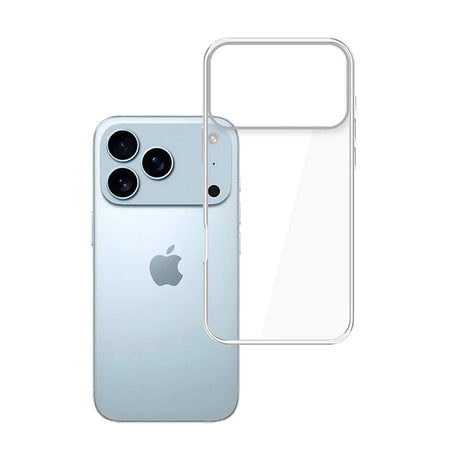 Husa de protectie 3mk Clear compatibil cu iPhone 17 Pro, Transparent