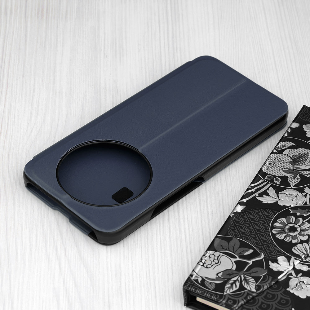 Husa de protectie Techsuit eFold Series compatibil cu Honor Magic8 Lite, Albastru Inchis