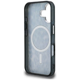 Husa de protectie Karl Lagerfeld IML Leopard Pattern MagSafe (KLHMP16SHDLEOICK) compatibil cu iPhone 16, Negru