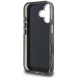 Husă de protecție Karl Lagerfeld IML Aquarelle Karl & Choupette pentru iPhone 16, neagră