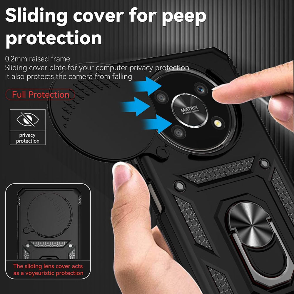 Husa de protectie Techsuit CamShield Series compatibil cu Honor Magic8 Lite, Auriu