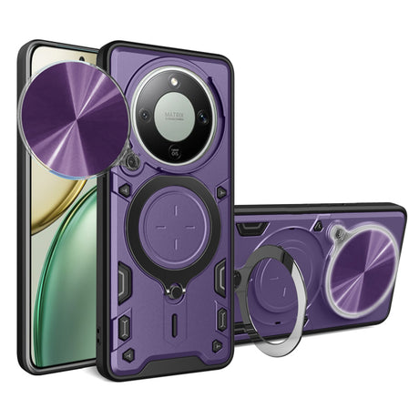 Husa de protectie Techsuit CamGuard Pro compatibil cu Honor Magic8 Lite, Mov