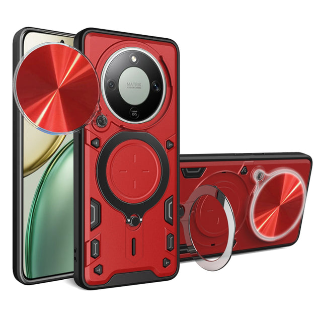 Husa de protectie Techsuit CamGuard Pro compatibil cu Honor Magic8 Lite, Rosu