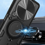 Husa de protectie Techsuit CamGuard Pro compatibil cu Honor Magic8 Lite, Rosu
