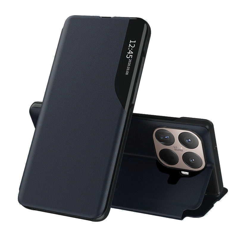 Husa de protectie Techsuit eFold Series compatibil cu Xiaomi 15T Pro, Albastru Inchis