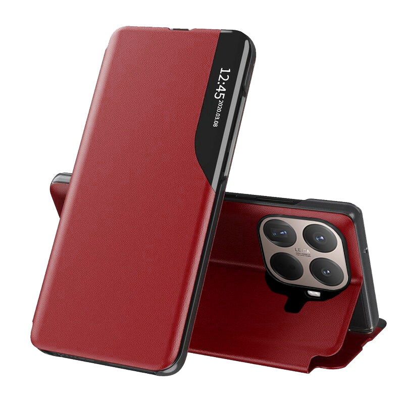 Husa de protectie Techsuit eFold Series compatibil cu Xiaomi 15T Pro, Rosu