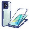 Folie de protectie Techsuit ColorVerse 360 Series + compatibil cu Honor X5c Plus, Albastru
