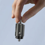 Incarcator Lito Car (IN-C03), 1x USB, 1x Type-C, 30W, Fast Charging, Ultra-Mini & Sleek Design, Universal, Negru