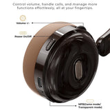 Casti Havit Wireless (H616BT), On-ear, Bluetooth 5.4, 400mAh, Type-C, Argintiu / Black