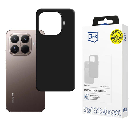 Husa de protectie 3mk Matt compatibil cu Xiaomi 15T Pro, Negru