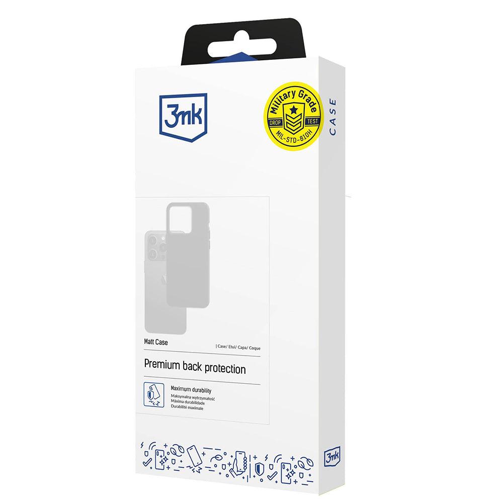 Husa de protectie 3mk Matt compatibil cu Xiaomi 15T, Negru