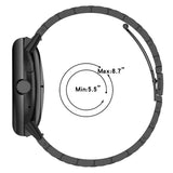 Curea smartwatch Techsuit Watchband (W010) compatibil cu Google Pixel Watch 4 45mm, Negru
