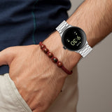 Curea smartwatch Techsuit Watchband (W010) compatibil cu Google Pixel Watch 4 45mm, Negru