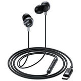 Casti Acefast L6, USB-C, In-ear, Negru