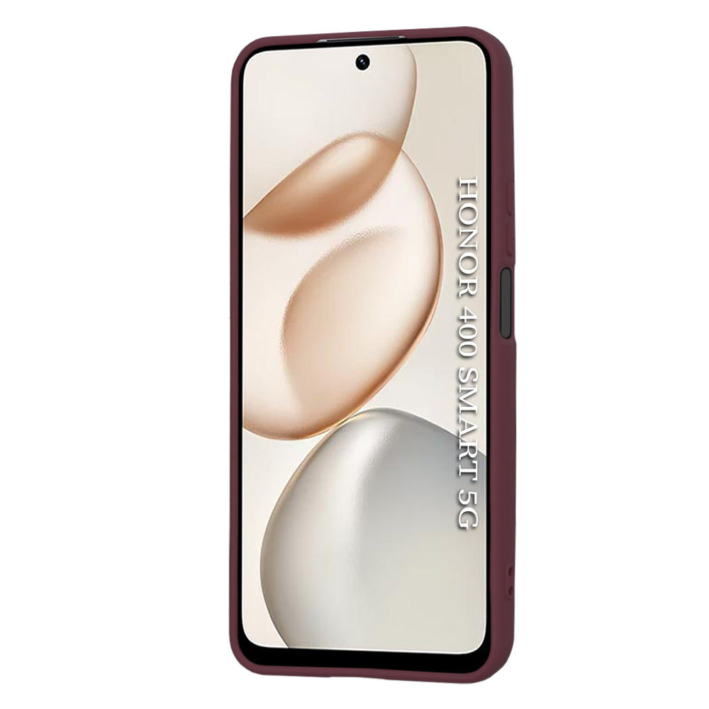 Husa de protectie Techsuit SoftFlex compatibil cu Honor 400 Smart 5G / 400 Smart 4G / X7d 4G, Plum Red