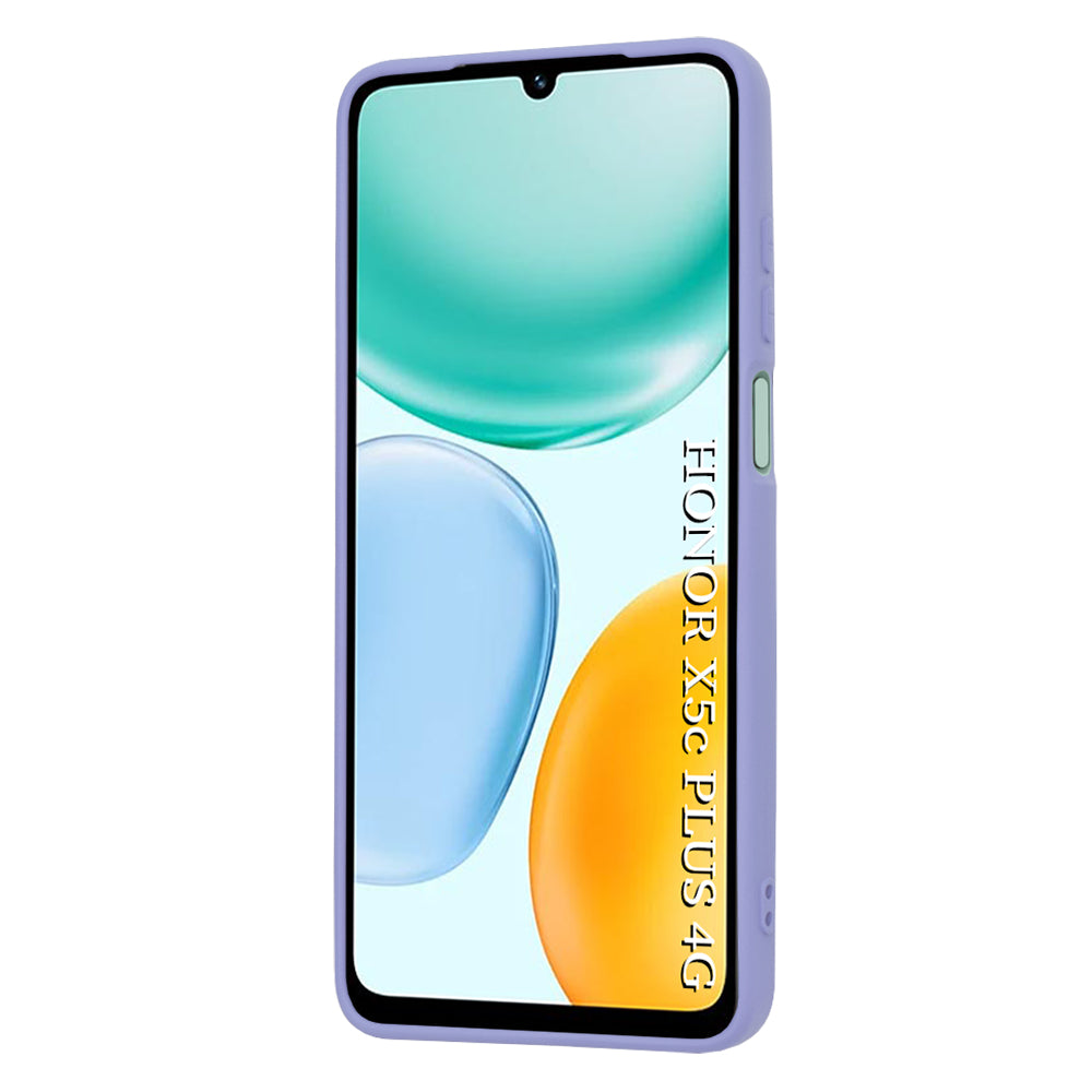 Husa de protectie Techsuit SoftFlex compatibil cu Honor X5c Plus, Mov Deschis