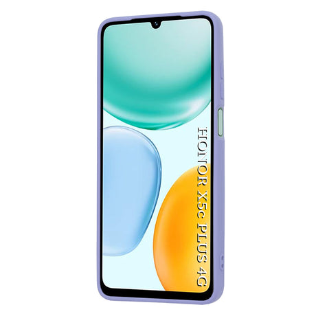 Husa de protectie Techsuit SoftFlex compatibil cu Honor X5c Plus, Mov Deschis