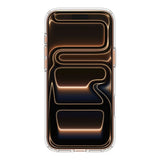 Husa de protectie Spigen Ultra Hybrid MagSafe (ACS11112) compatibil cu iPhone 17 Pro, Transparent / Orange